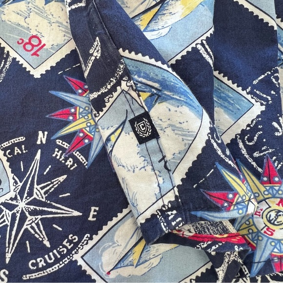 Chaps 2XL Boating Button Up. SS 100% Cotton - Picture 6 of 7